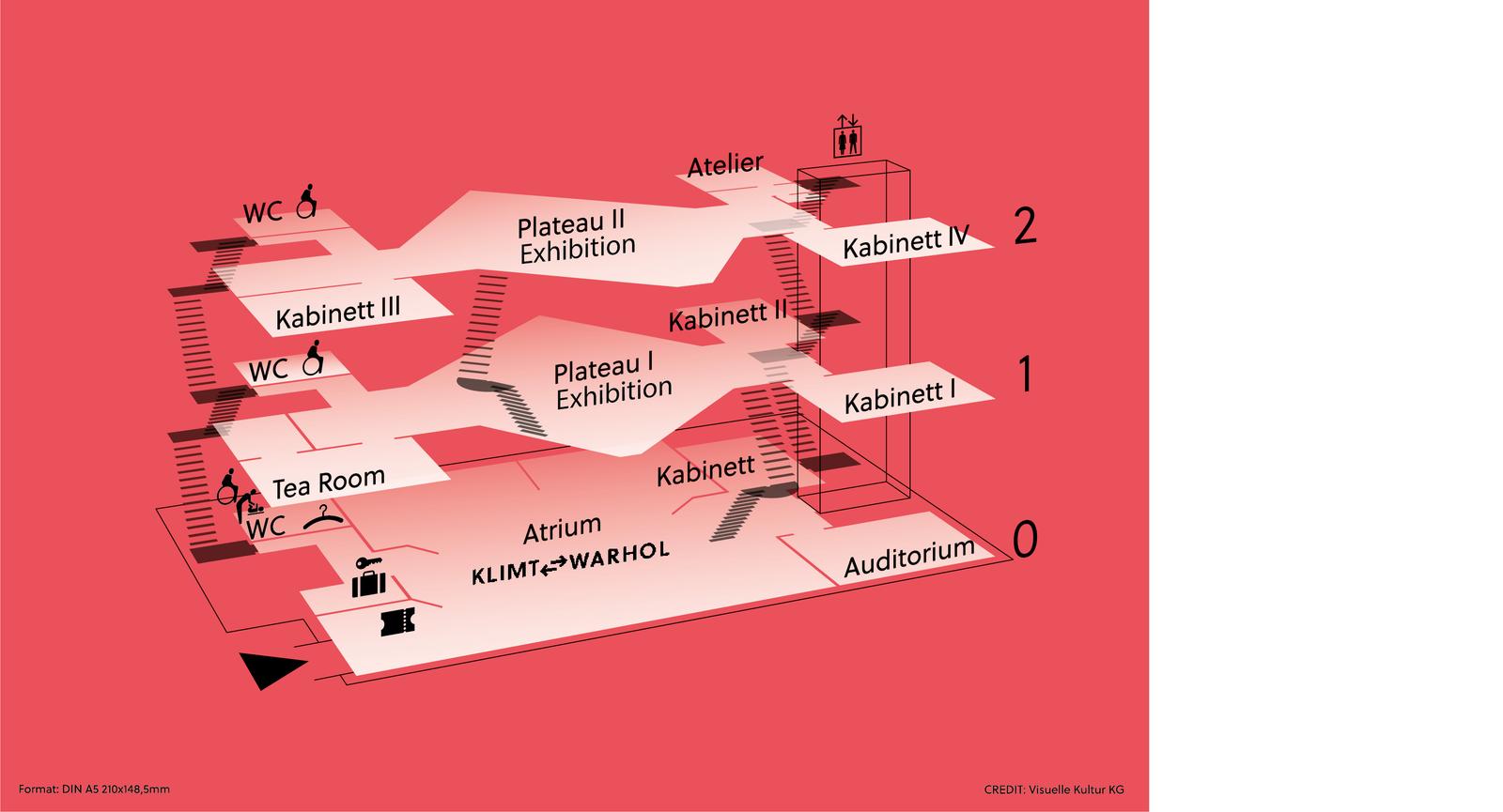 3D-Plan des Museumsgebäude