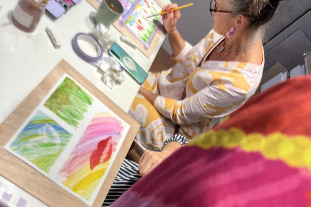 Aquarell und Avantgarde: Malerisch schön